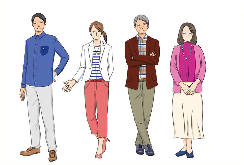 カジュアル<飛鳥Ⅱの例>