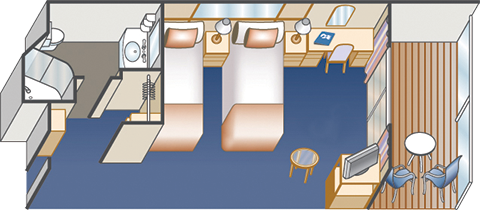 海側バルコニーイメージ