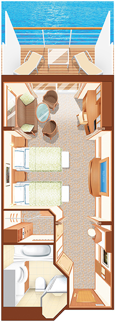 ビスタスイート平面図