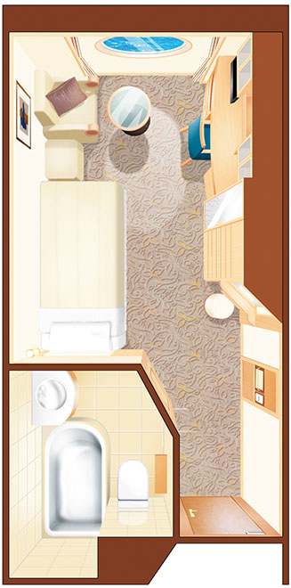 デラックスシングル平面図